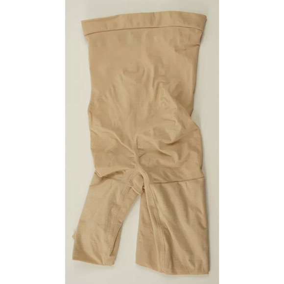 NEW SPANX Higher Power Short High-Waisted Shaper Short Soft Nude Size XL - Picture 2 of 9